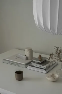 Watt&Veke - Prisma 35 kattovalaisin pellavaa, white