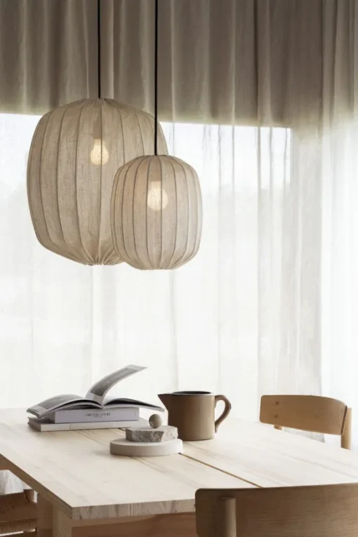 Watt&Veke - Prisma 45 kattovalaisin pellavaa, natural