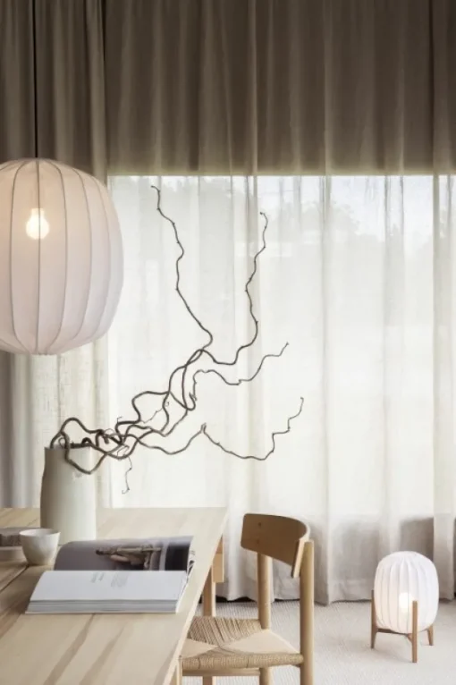Watt&Veke - Prisma 25 kattovalaisin pellavaa, white