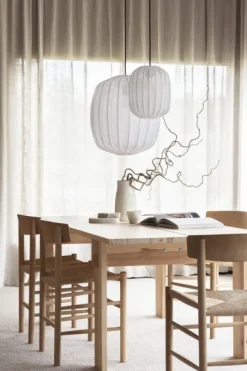 Watt&Veke - Prisma 25 kattovalaisin pellavaa, white