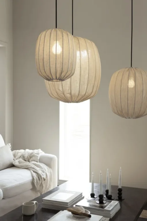 Watt&Veke - Prisma 45 kattovalaisin pellavaa, natural
