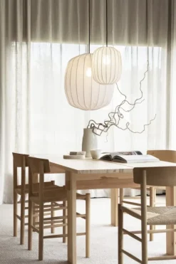 Watt&Veke - Prisma 25 kattovalaisin pellavaa, white