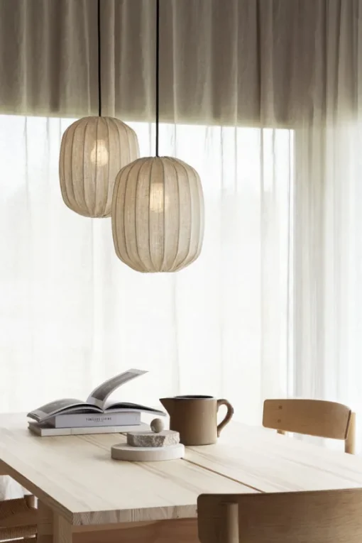 Watt&Veke - Prisma 45 kattovalaisin pellavaa, natural