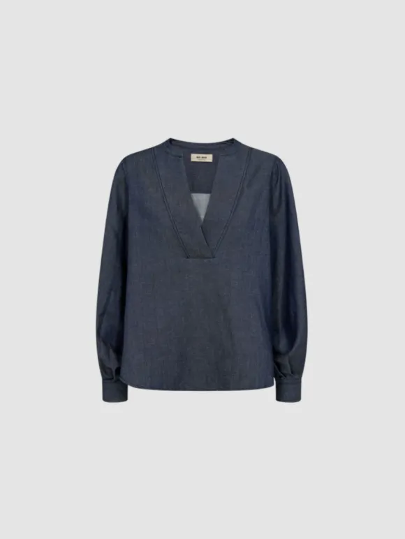 Yen denim pusero, dark blue